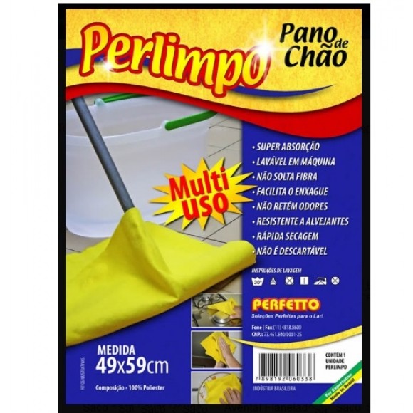 PANO CHÃO PERLIMPO