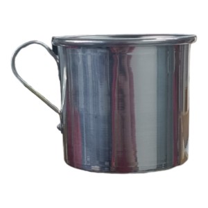 CANECA ALUMINIO POLIDO 350ML