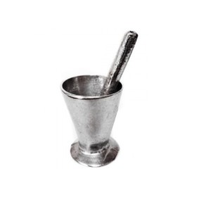 PILÃO DE ALUMÍNIO C/ SOCADOR