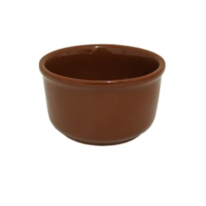 CUMBUCA CERÂMICA MARROM 500ML