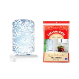 CAPA PARA GALÃO 20 LITROS-LINHA RENDA