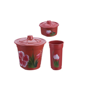 KIT PIA COLOR DECORADO 3 PEÇAS