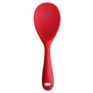 COLHER LARGA PARA RISOTO SILICONE  21,5CM