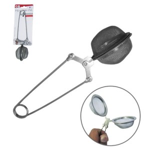 INFUSOR DE CHÁ ALFINETE 15CM