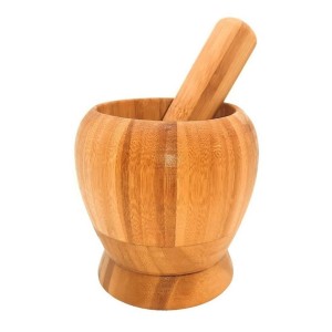 PILÃO BAMBU C/ SOCADOR - PEQ