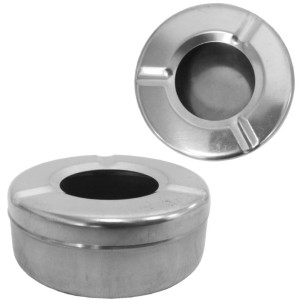 CINZEIRO METAL INOX 10CM