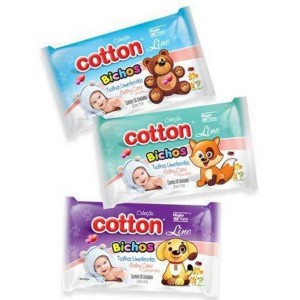 TOALHAS UMIDECIDAS BICHOS BABY CARE C/48