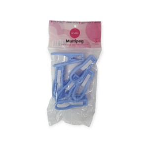 PRENDEDOR MULTIPEG C/6 PEÇAS