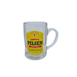 CANECO DE VIDRO CHOPP 400ML - PILSEN