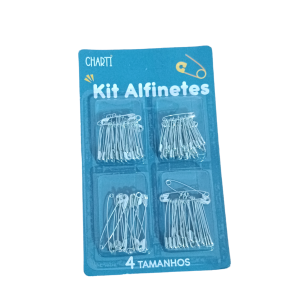 KIT ALFINETES 4 TAMANHOS