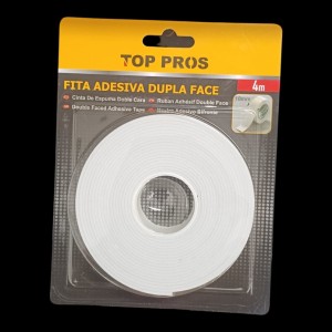 FITA ADESIVA DUPLA FACE ESPUMA 18MM-4M
