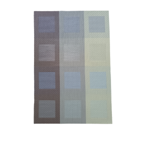 JOGO AMERICANO RETANGULAR ESTAMPA QUADRADOS